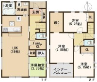 ☆オール電化住宅 4LDK+2WIC♪
☆角地♪
☆南向きインナーバルコニー♪