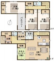 売却、リフォーム、仲介、賃貸業務｜センチュリー21西川住宅販売 ☆土地面積47坪超！並列駐車2台♪
☆オール電化住宅！３SLDK＋タタミコーナー・SICも完備♪
☆全室南向き・２面採光！陽当たり・通風良好♪