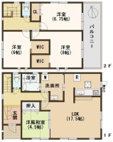 ☆4LDK+2WIC!敷地面積40坪超♪
☆全居室南向き!陽当たり・通風良好♪
☆並列駐車2台♪