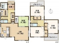 ☆『矢田山町』バス停より徒歩３分！閑静な住宅地♪
☆南向き！陽当たり・通風良好！２面バルコニー♪
☆並列駐車２台♪